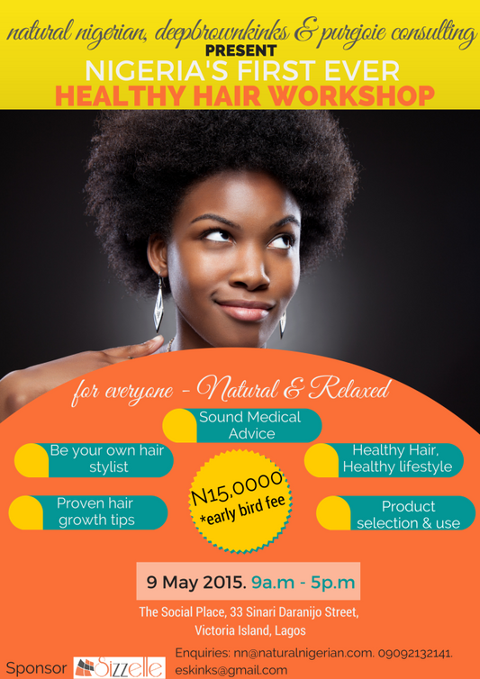 Healthy Hair Workshop - Save the Date