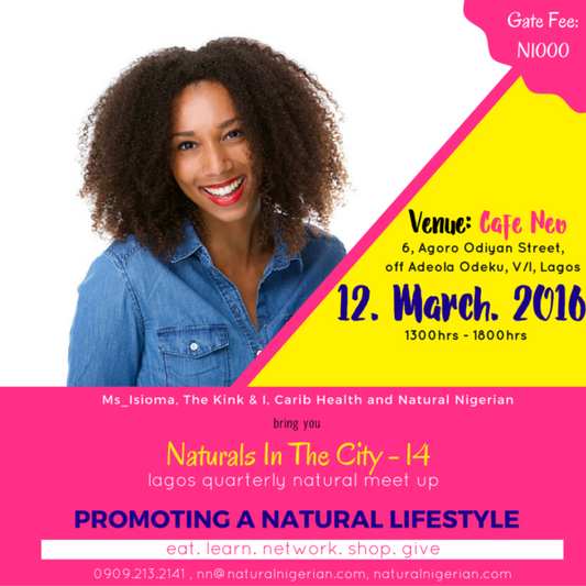 Naturals in The City, 14 - Flyer