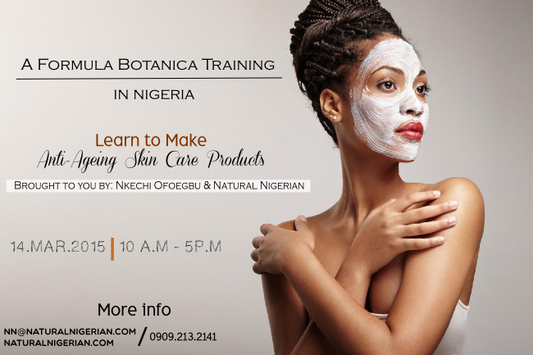 Formula Botanica Nigerian Skincare class FAQ