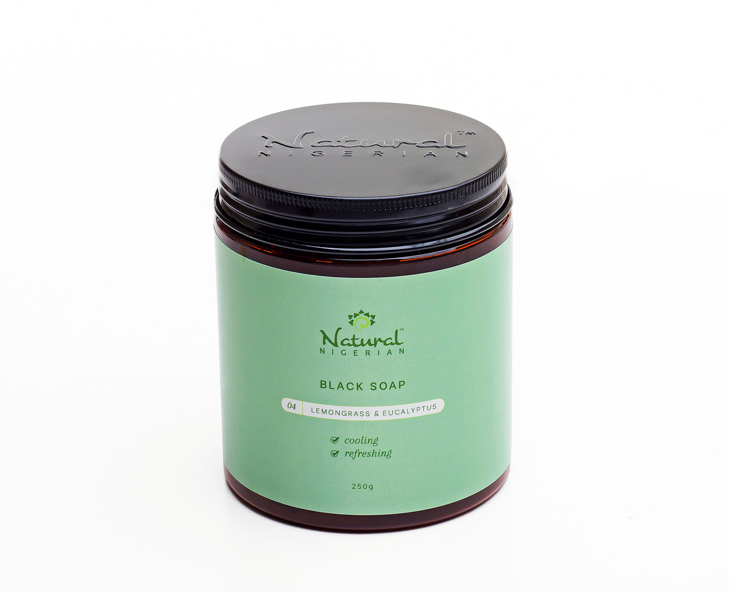 Natural Nigerian™ Lemongrass & Eucalyptus Black Soap