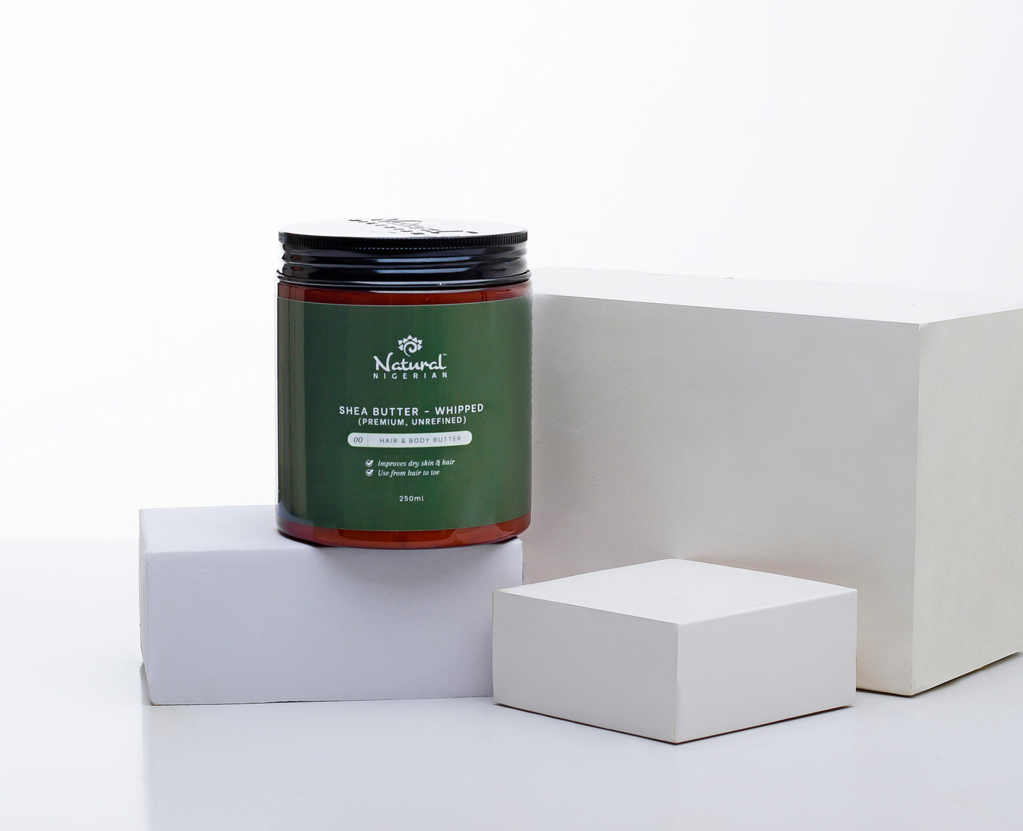 Natural Nigerian™ Raw Unrefined Shea Butter - Whipped. 150g
