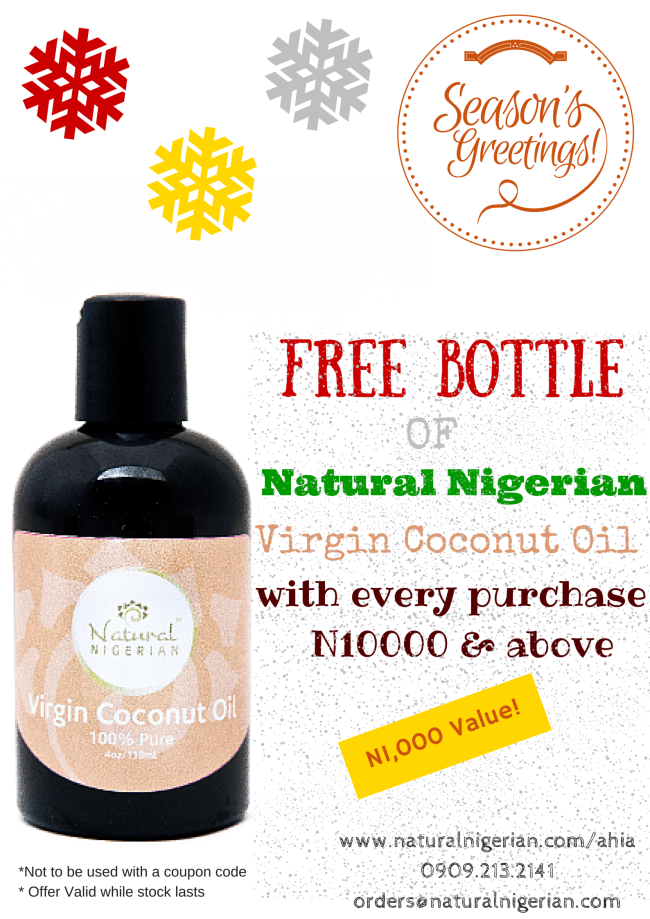 Natural Nigerian Christmas Sale